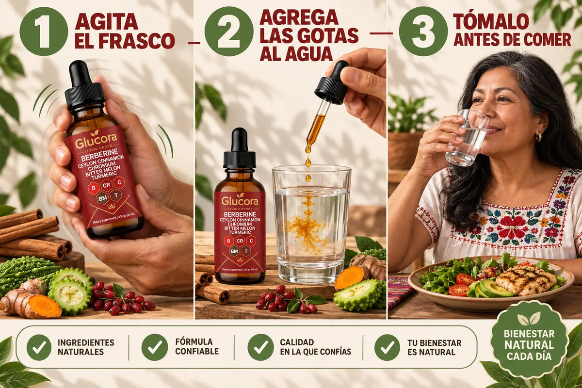Glucora™ — Control Natural de tu Azúcar