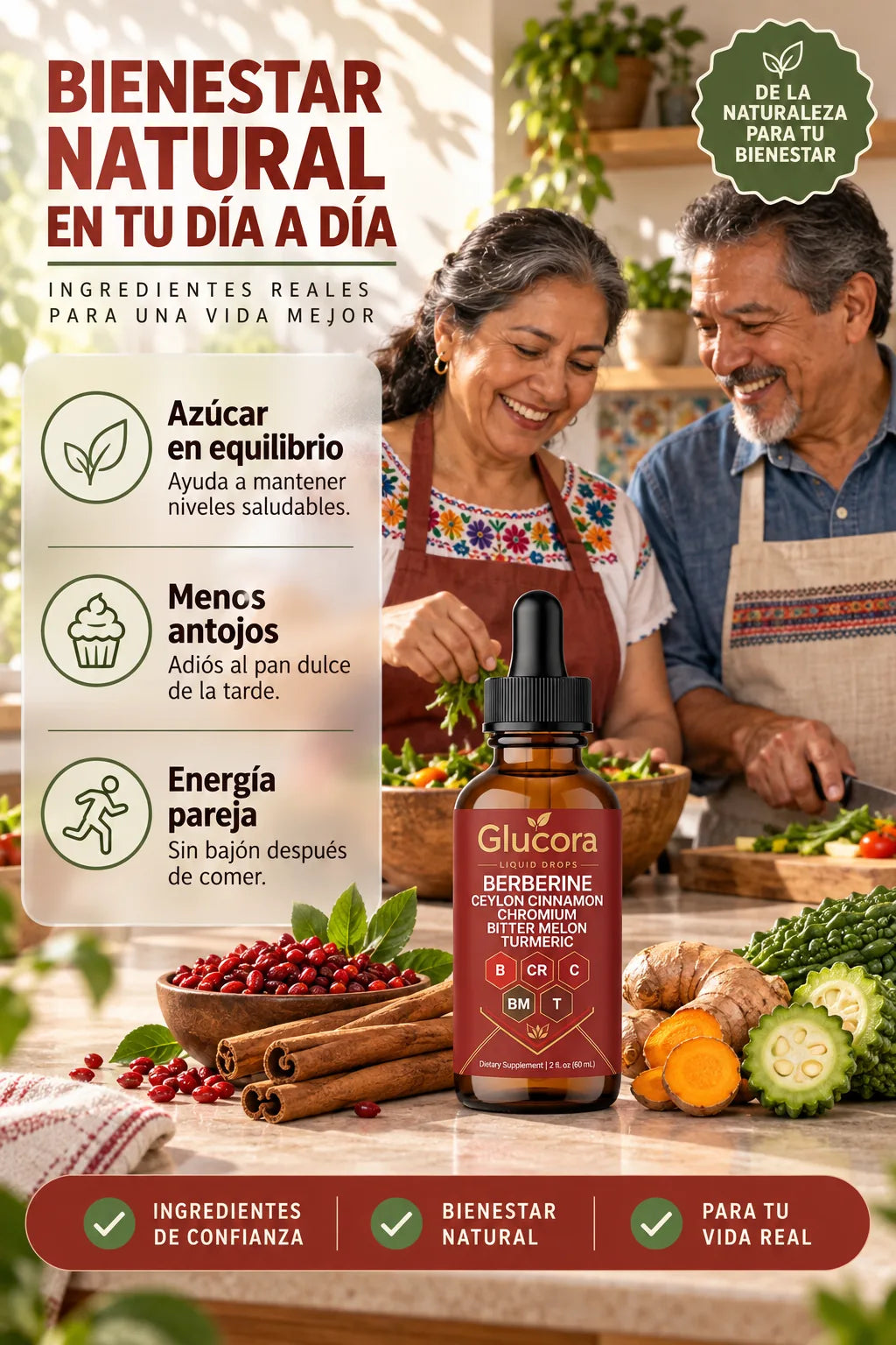 Glucora™ — Control Natural de tu Azúcar