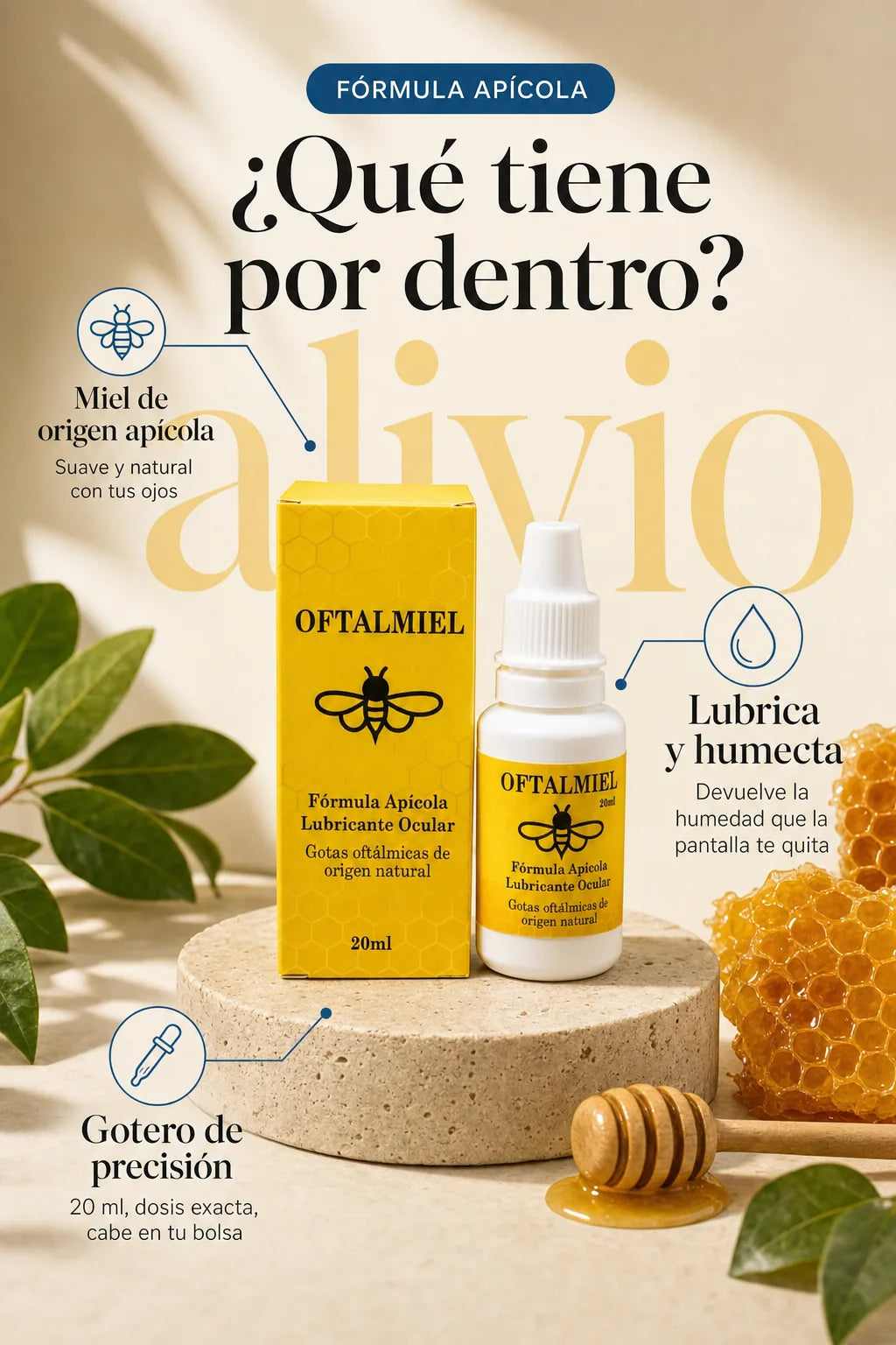 Oftalmiel™ — Adiós Ojos Secos de Pantalla