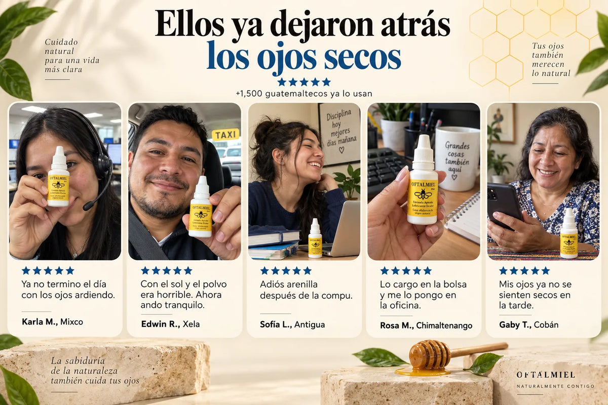 Oftalmiel™ — Adiós Ojos Secos de Pantalla