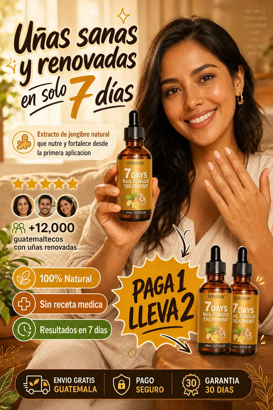 SEFUDUN 7 Days – Uñas Limpias y Sanas en 7 Días · Paga 1 Lleva 2