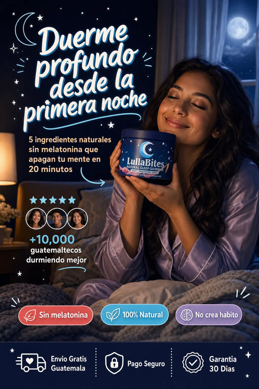 LullaBites — Duerme Profundo Sin Melatonina en 20 Minutos