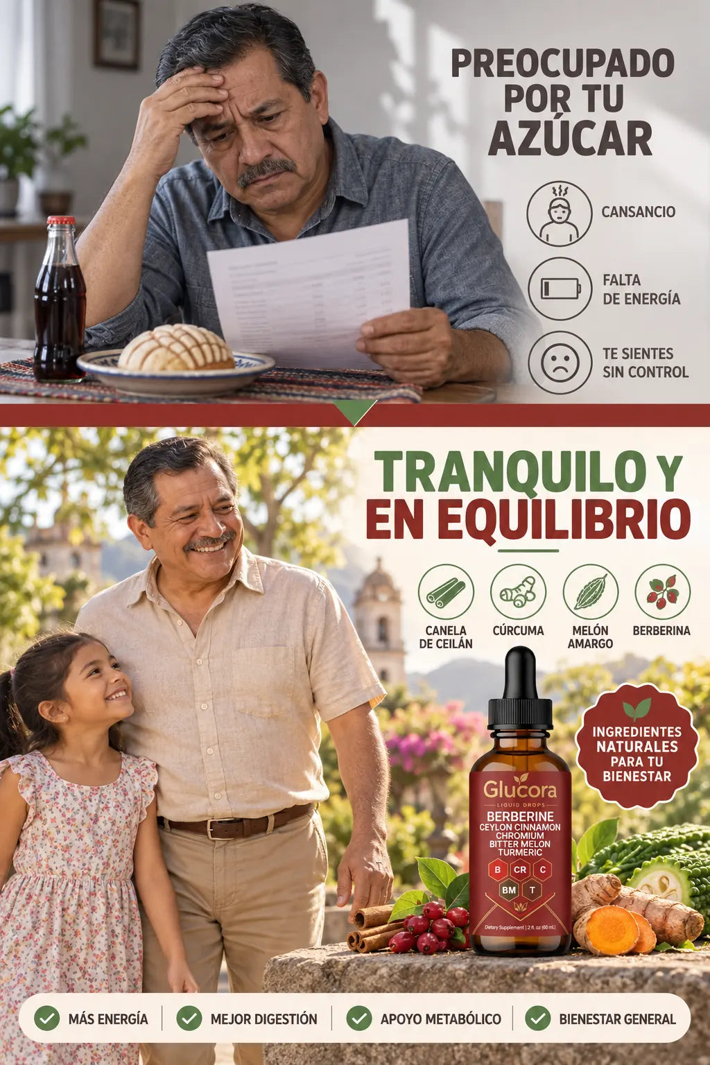 Glucora™ — Control Natural de tu Azúcar