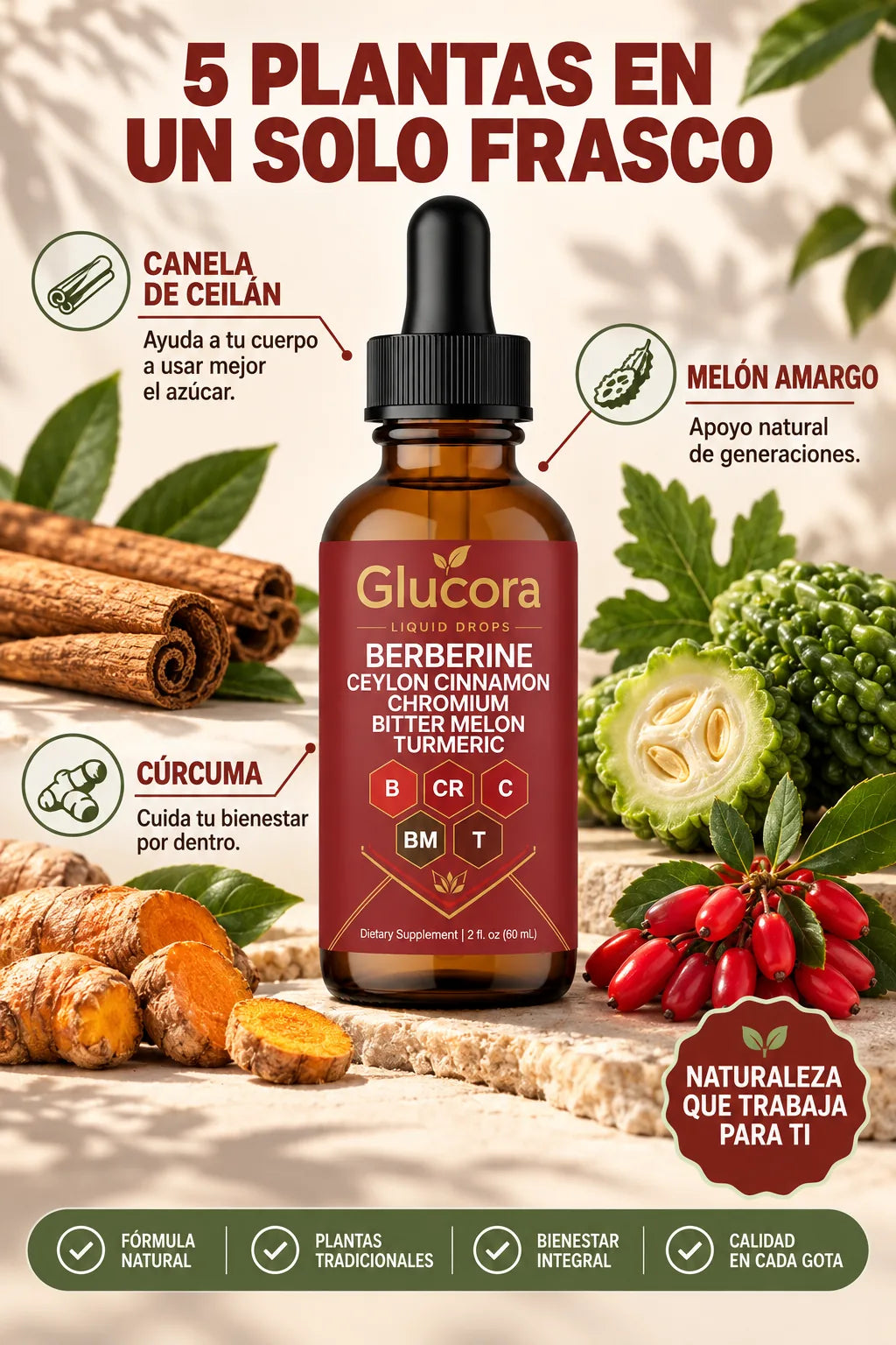 Glucora™ — Control Natural de tu Azúcar