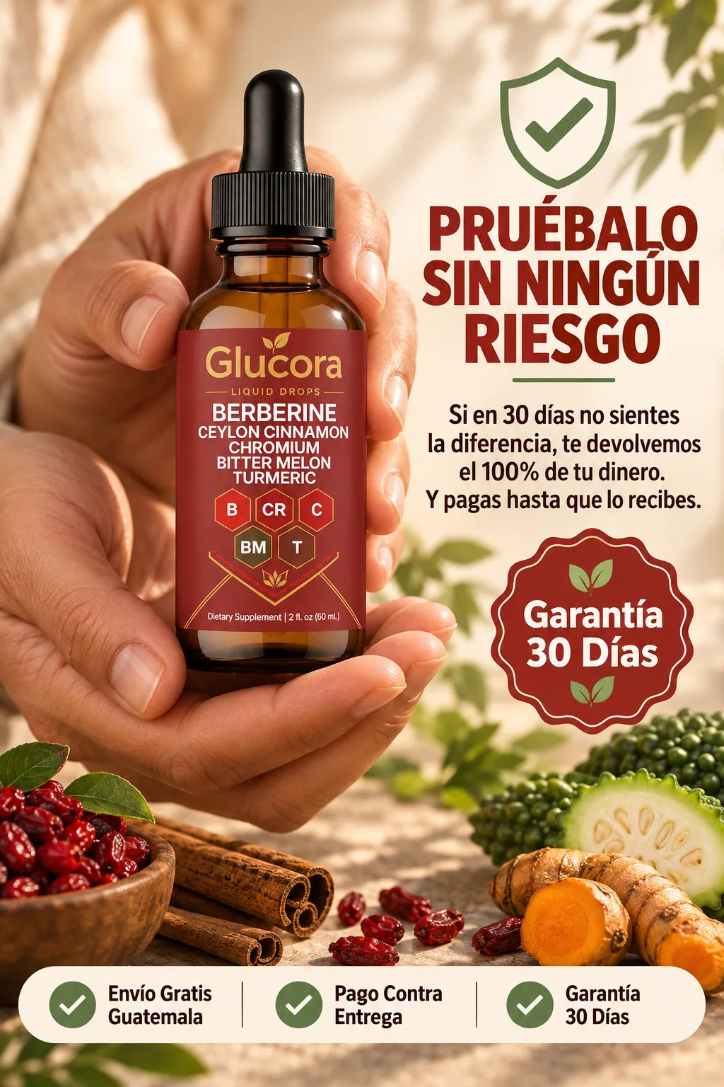 Glucora™ — Control Natural de tu Azúcar