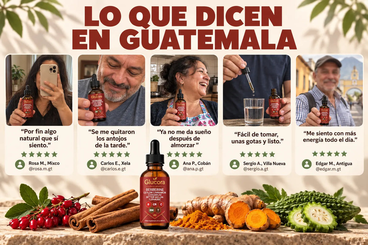 Glucora™ — Control Natural de tu Azúcar