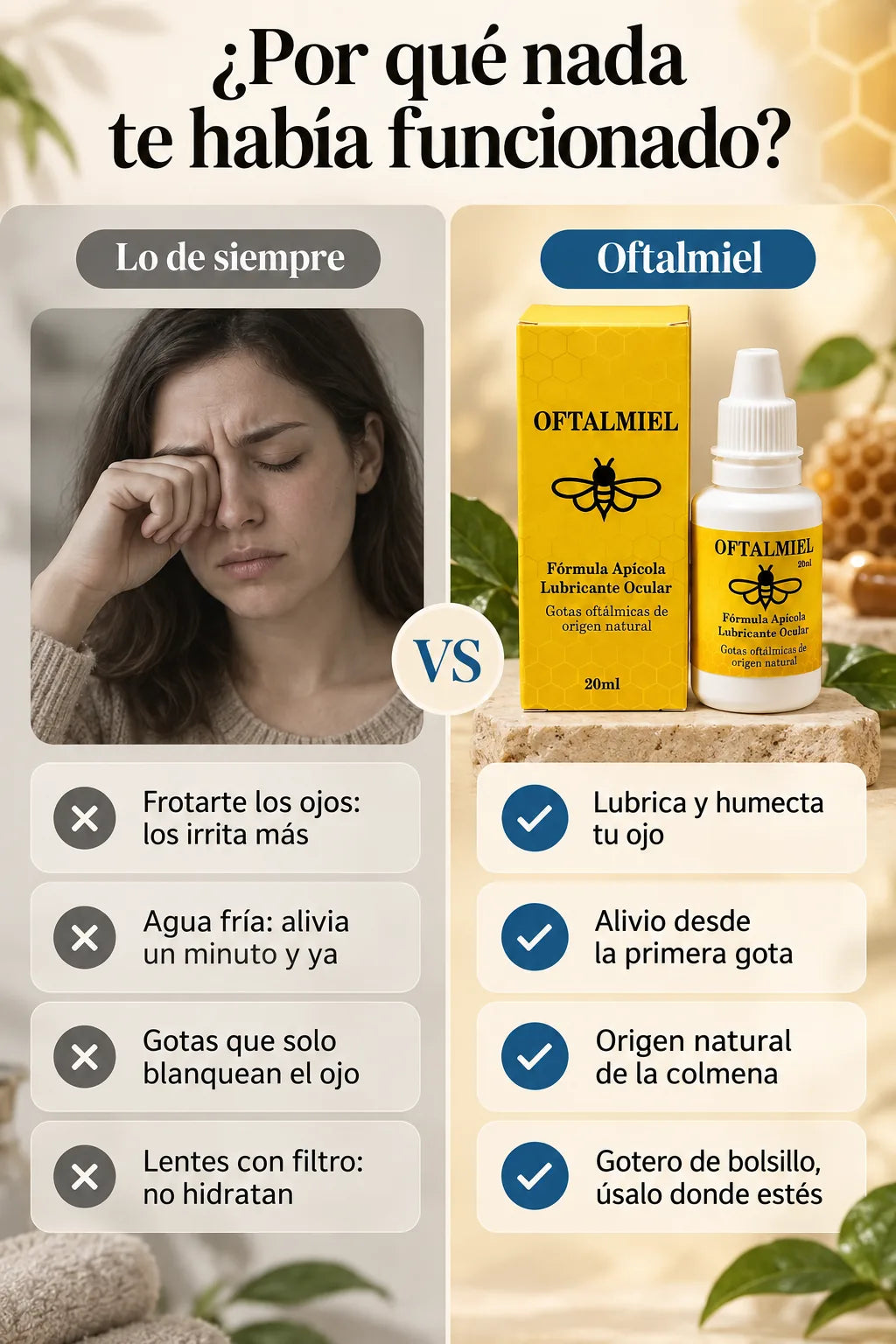 Oftalmiel™ — Adiós Ojos Secos de Pantalla