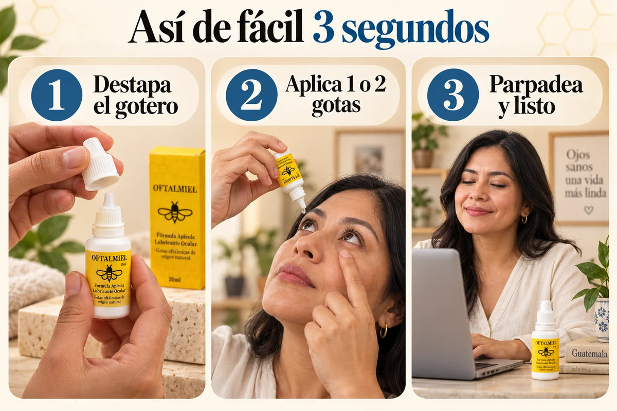 Oftalmiel™ — Adiós Ojos Secos de Pantalla